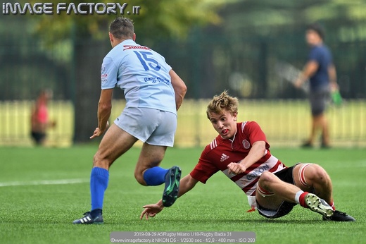 2019-09-29 ASRugby Milano U18-Rugby Badia 31